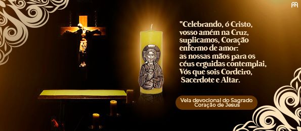 Vela Sagrado Coração de Jesus